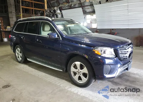 2018 Mercedes-Benz Gls 450 4Matic из США, поврежденный, VIN 4JGDF6EE3JB076286